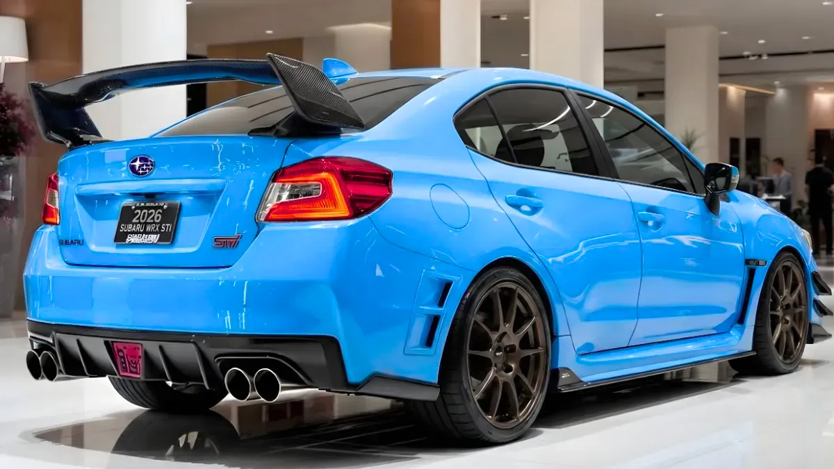 2026 Subaru WRX STI Roars Back with 400 HP Turbo, Cutting‑Edge Tech, and Rally‑Ready AWD Grip