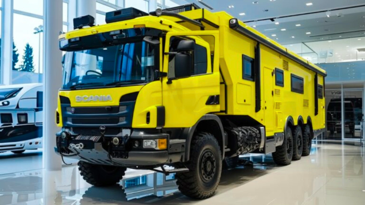 Scania Reveals the 2026 8×8 Desert Cruiser